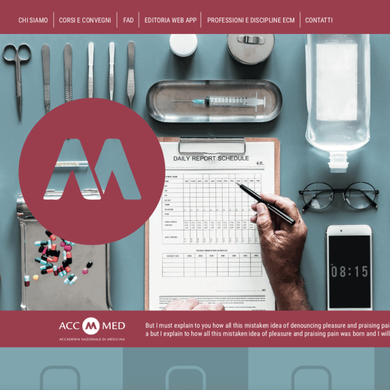 Studio per un website layout